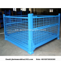 Galvaniserad Wire Mesh Folding Storage Cage